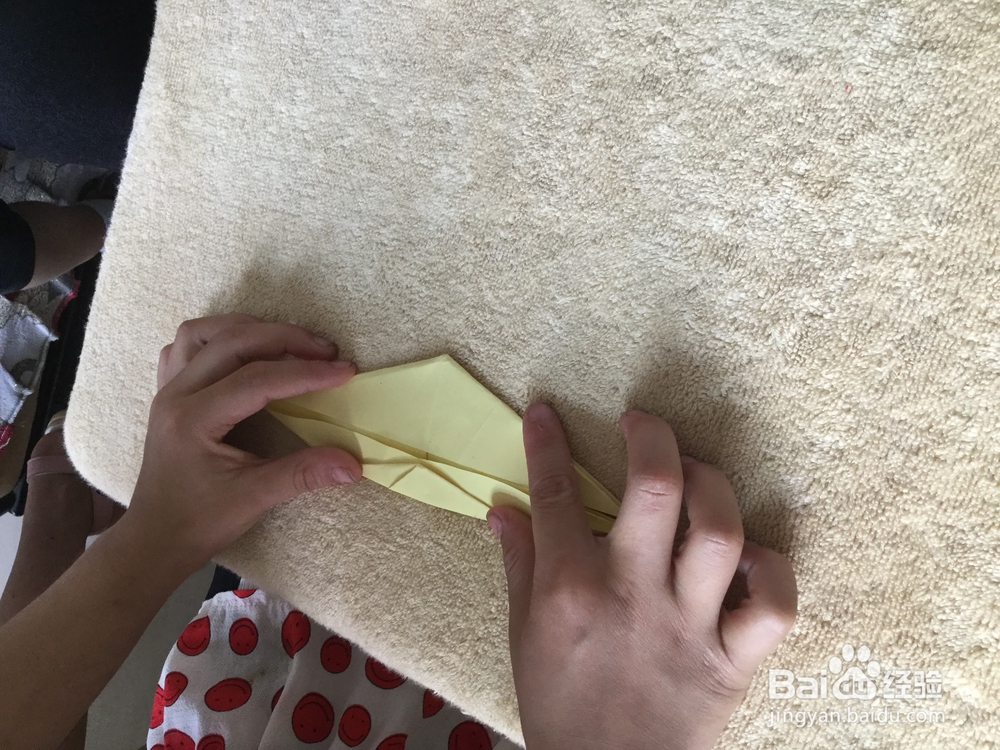 手工折纸怎么折出千纸鹤