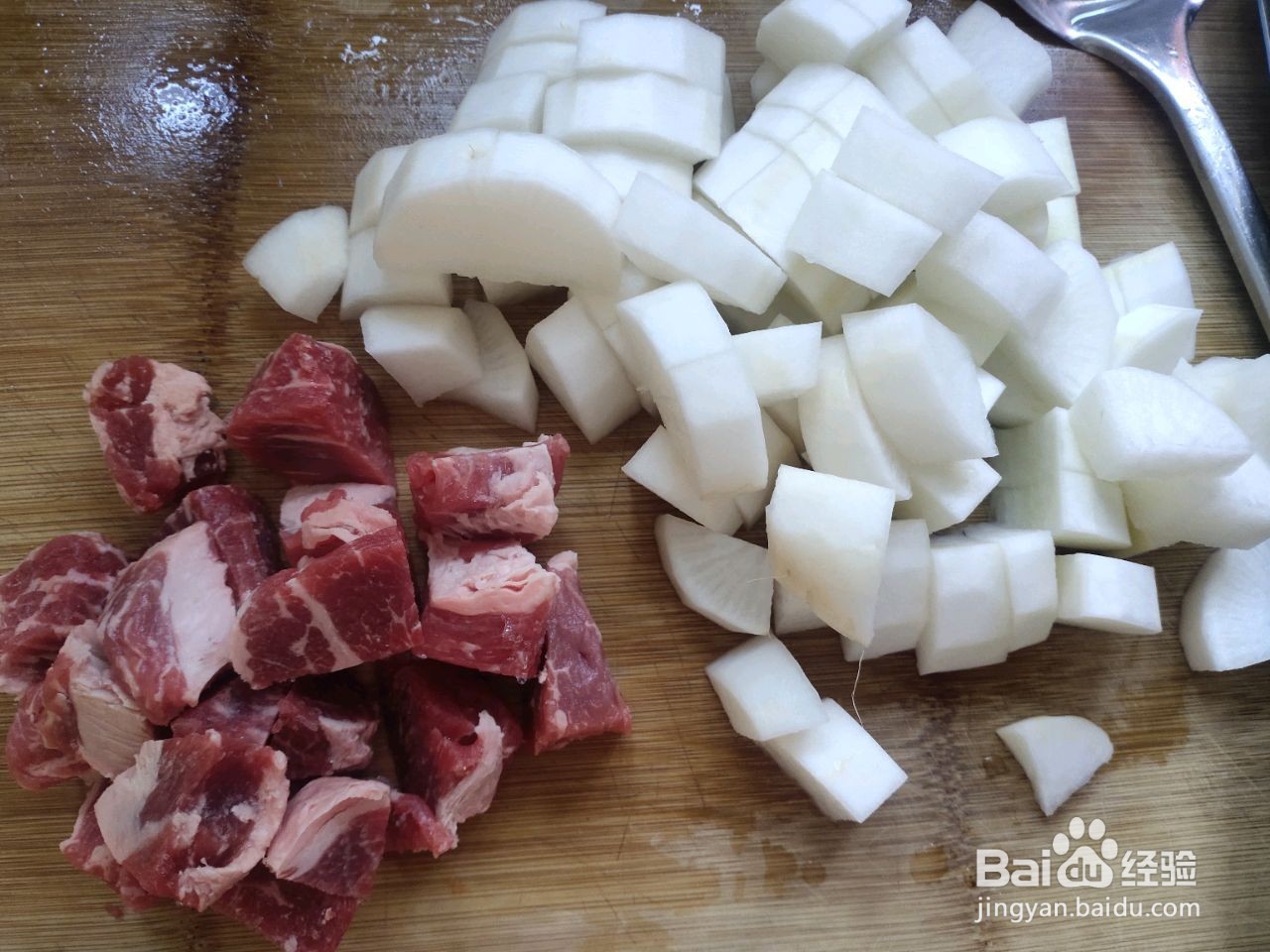 萝卜牛肉汤的做法