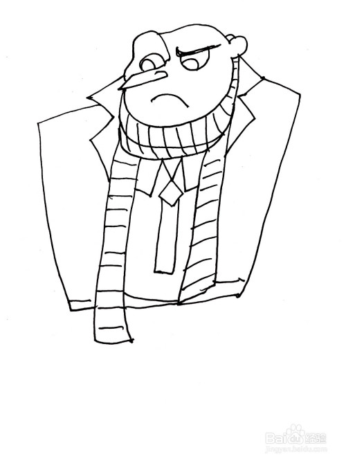 小黄人系列之格鲁简笔画