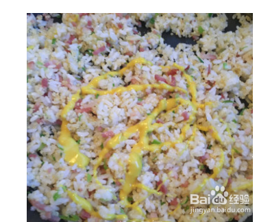 海苔培根炒饭的做法步骤
