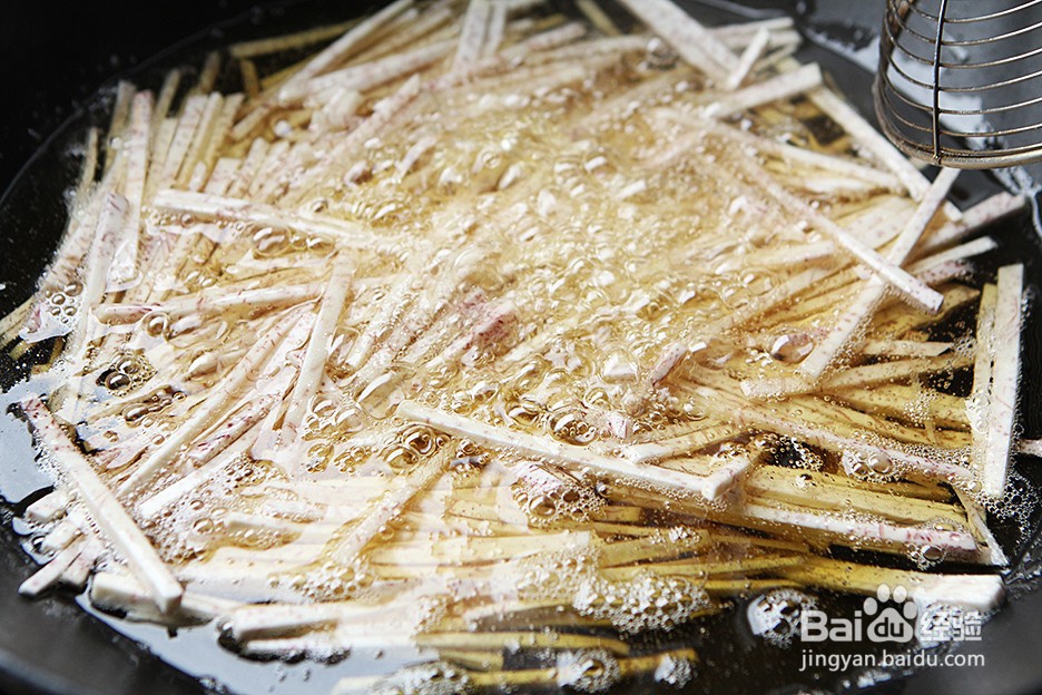 怎么做香脆芋头丝