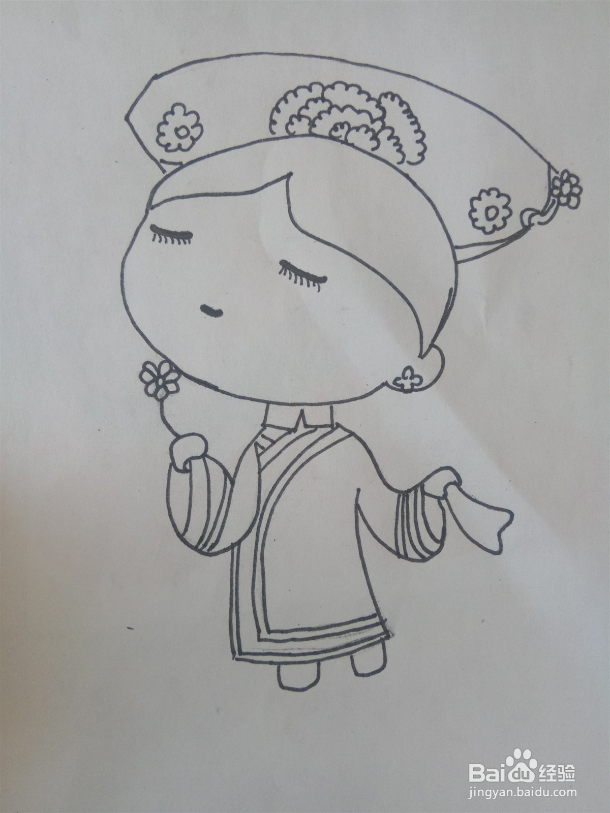 清代的格格怎么画既简单,又好看?