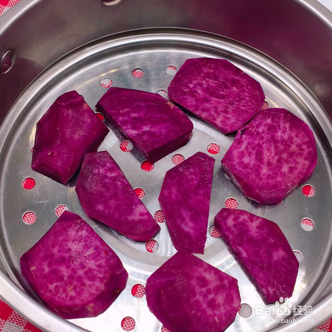 宝宝版紫薯水晶汤圆怎么做?