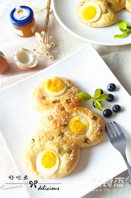 太阳蛋面包的做法