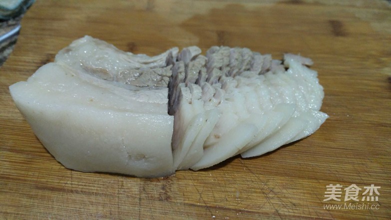 蒜泥白肉的做法