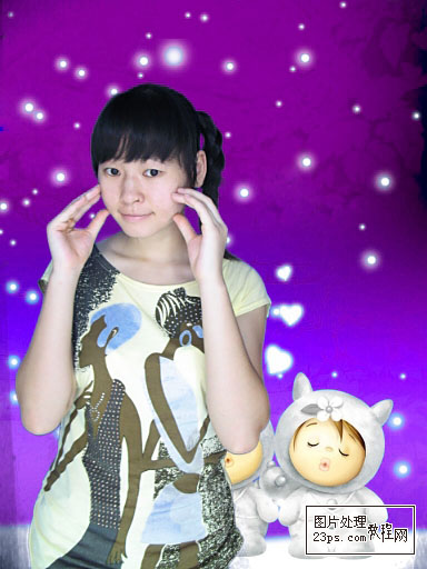 简单利用替换颜色来给图片背景换颜色