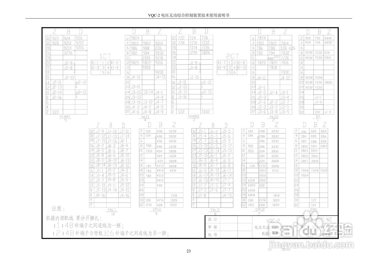 VQC-2电压无功综合控制装置技术使用说明书:[3]