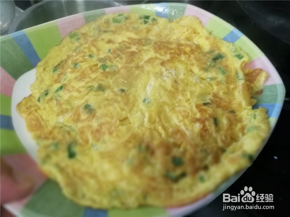 鸡蛋饼盖浇西红柿