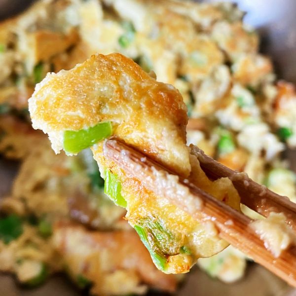 香葱炒鸡蛋鱼籽