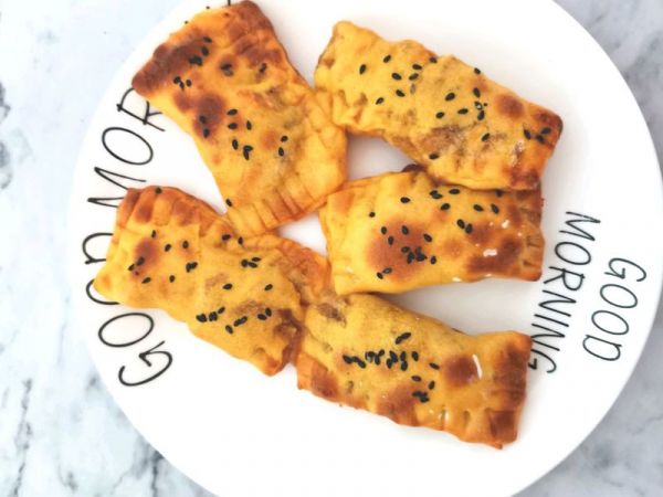 饺子皮版苹果派