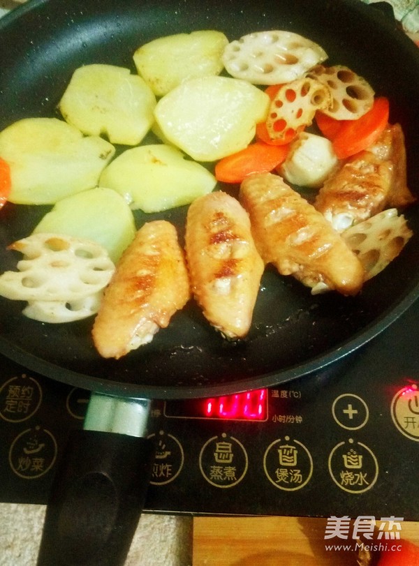 拼烧鸡翅的做法