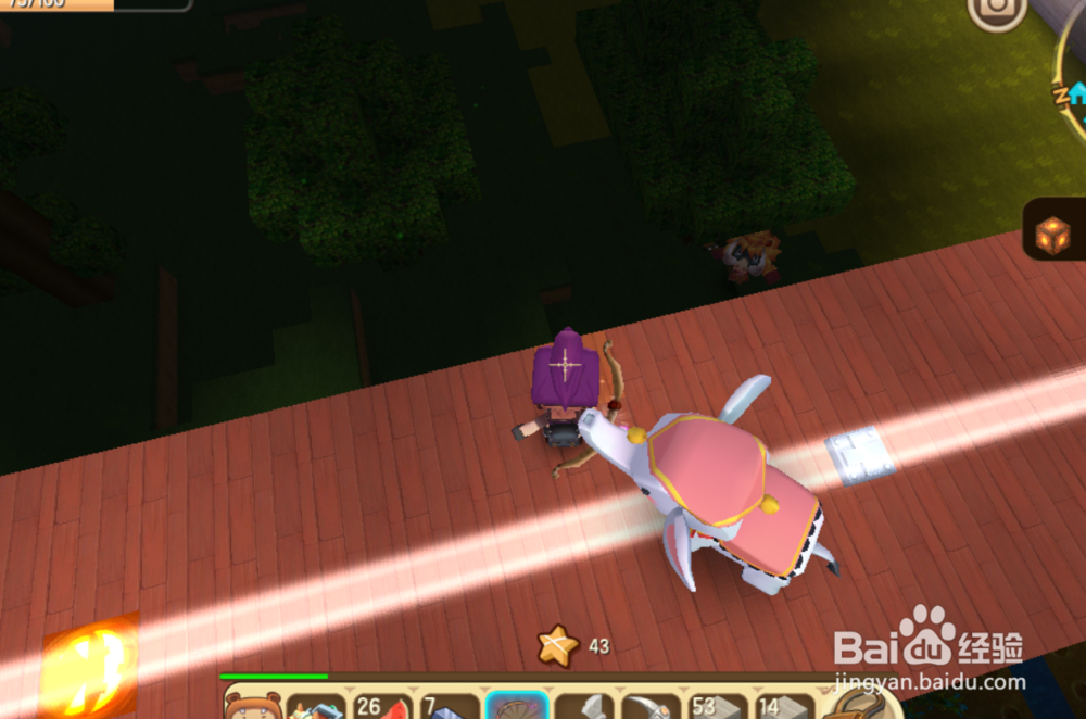 迷你世界如何骑白象