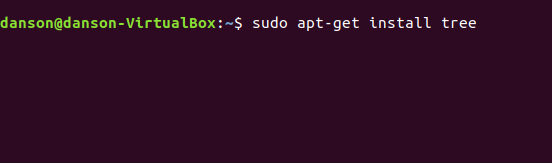 如何安装LINUX的tree命令并且使用