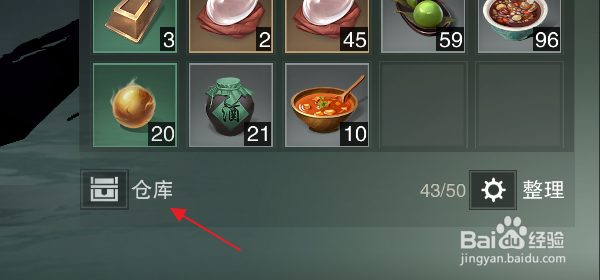 一梦江湖仓库怎样存放物品