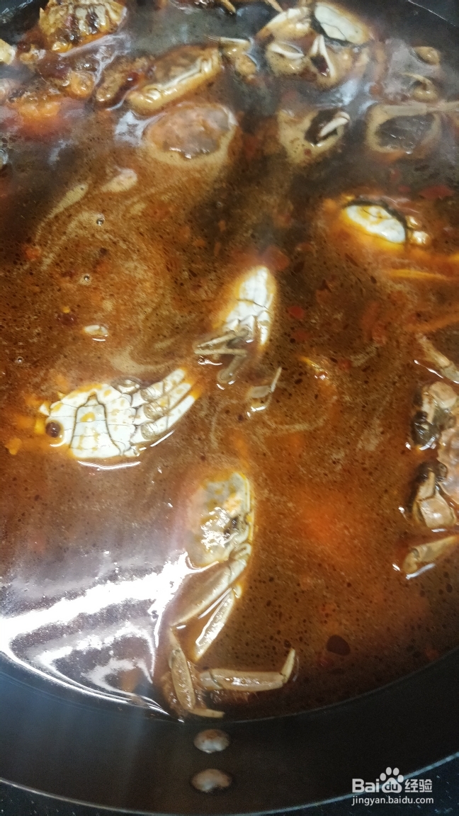 好吃的香辣小螃蟹