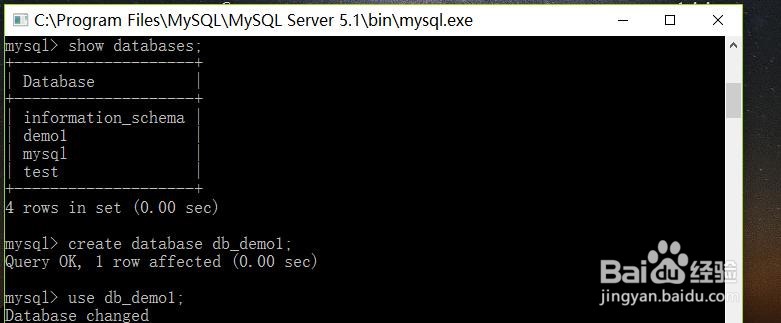 MYSQL语句总结(四)—如何创建查看删除数据表