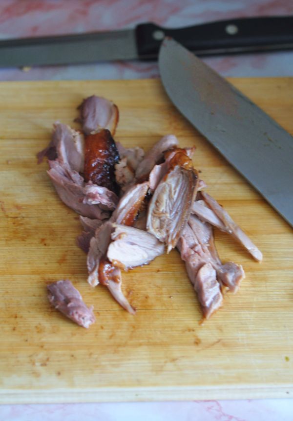 烤鸭芝士面包盏