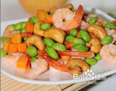 怎么做腰果虾仁
