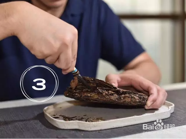 教你如何正确的打开茶饼