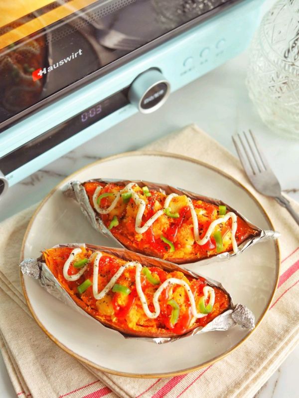 意式香浓芝士焗红薯