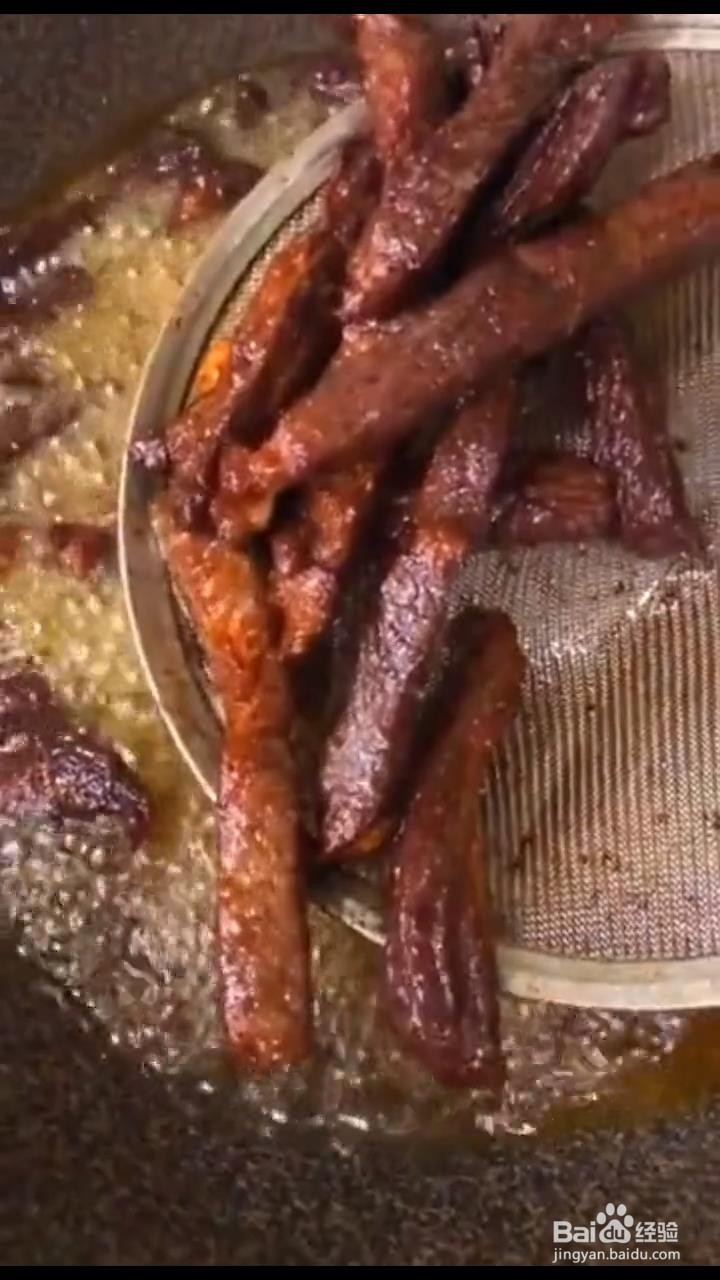 如何制作麻辣牛肉干?