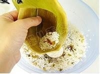 端午节：[1]如何制作蜜豆小枣什锦粽子