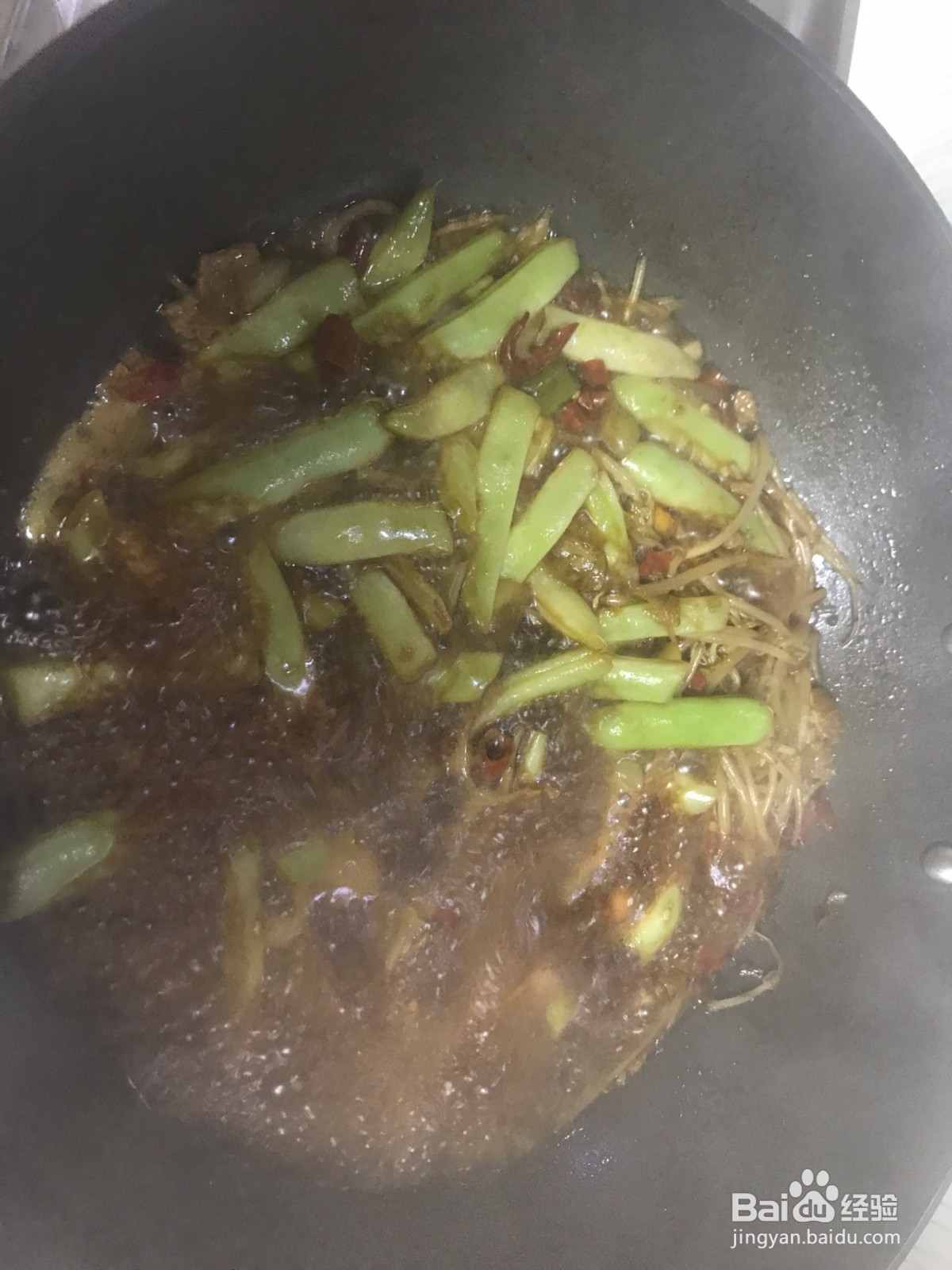 豆角焖面的做法