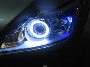 自己动手加装新福克斯恶魔眼（恶魔眼）大灯总成