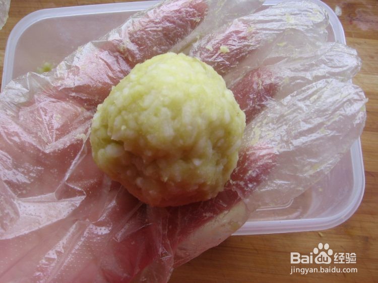 红薯米饭饼的做法