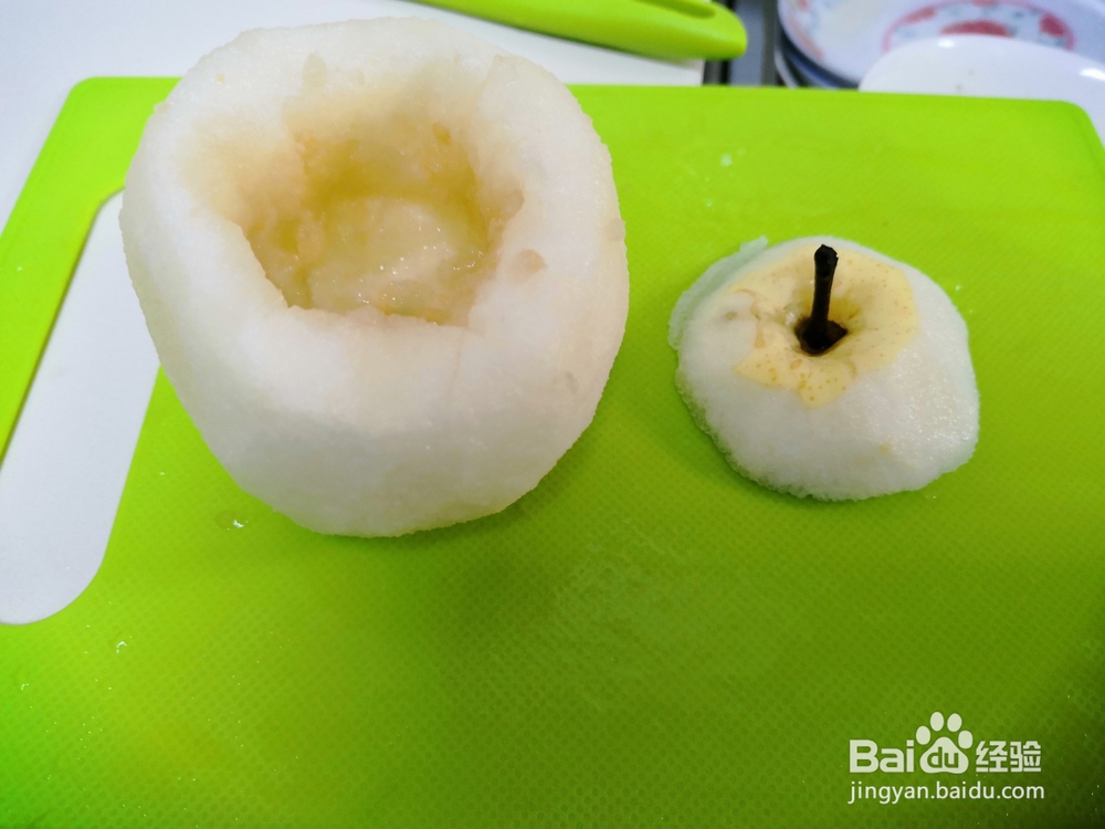 如何制作冰糖雪梨