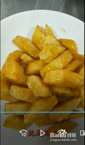 拔丝地瓜的日常做法?