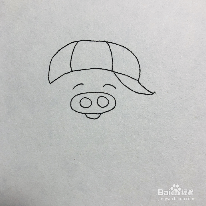 简笔画之麦兜的绘画方法