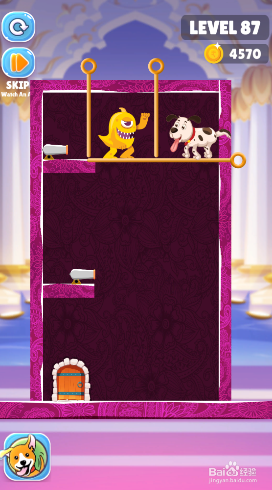 Save The Puppy的LEVEL 87怎样通关？