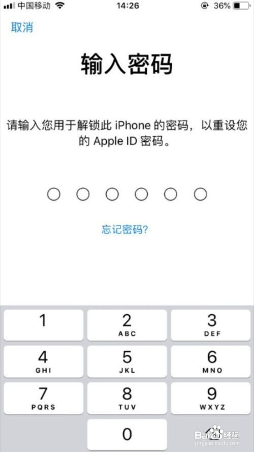 苹果下载密码忘记了怎么修改