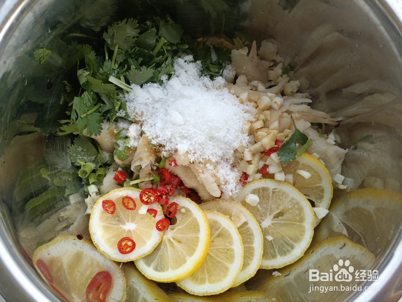 网红酸辣柠檬凤爪的做法