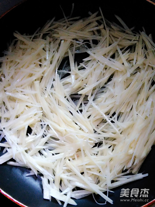 清炒土豆丝的做法