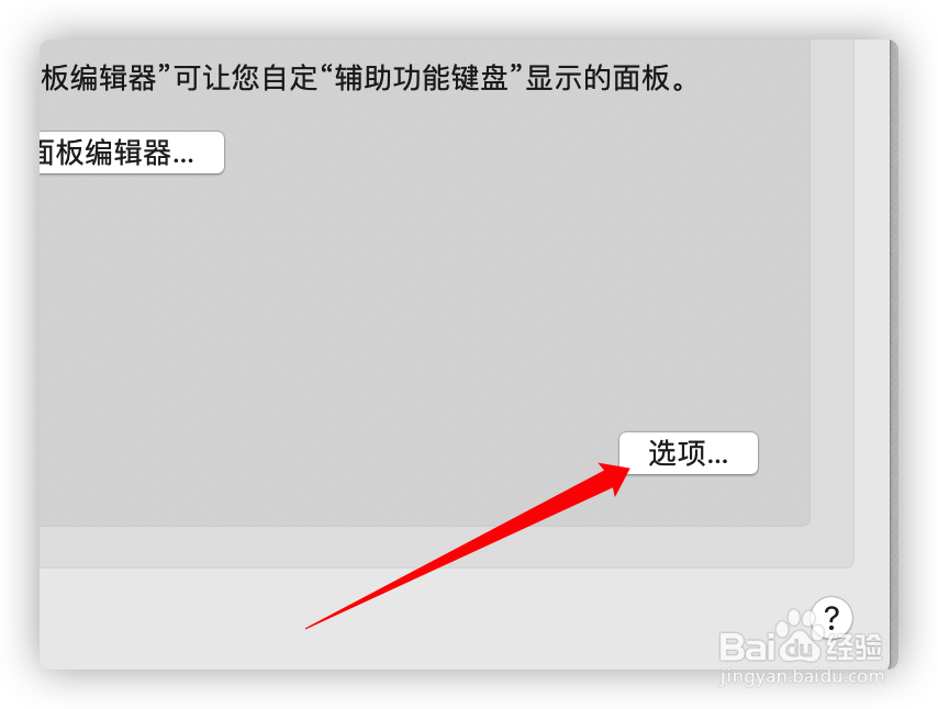 Mac电脑的辅助键盘怎么开启?
