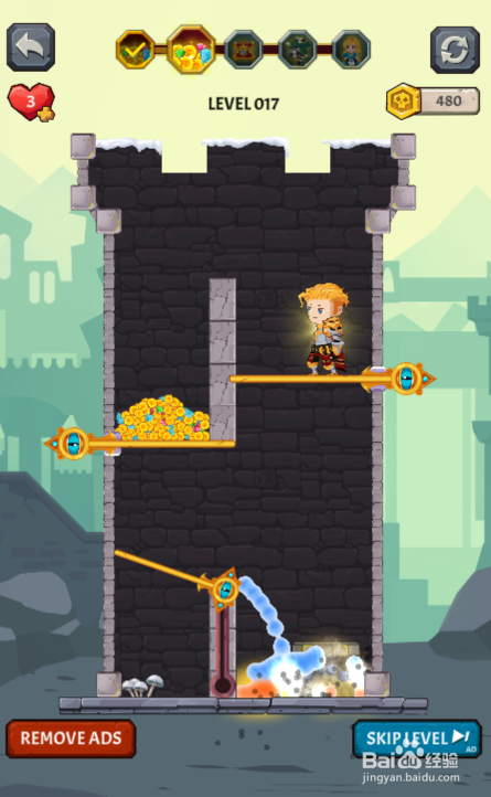 Smart Warrior的LEVEL 017如何过关