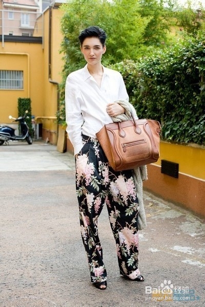 图案留住夏天 街拍教你穿