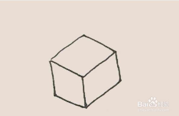 如何画简笔画色子？