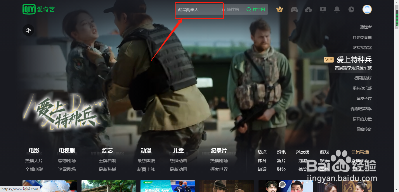 爱奇艺网页如何观看视频