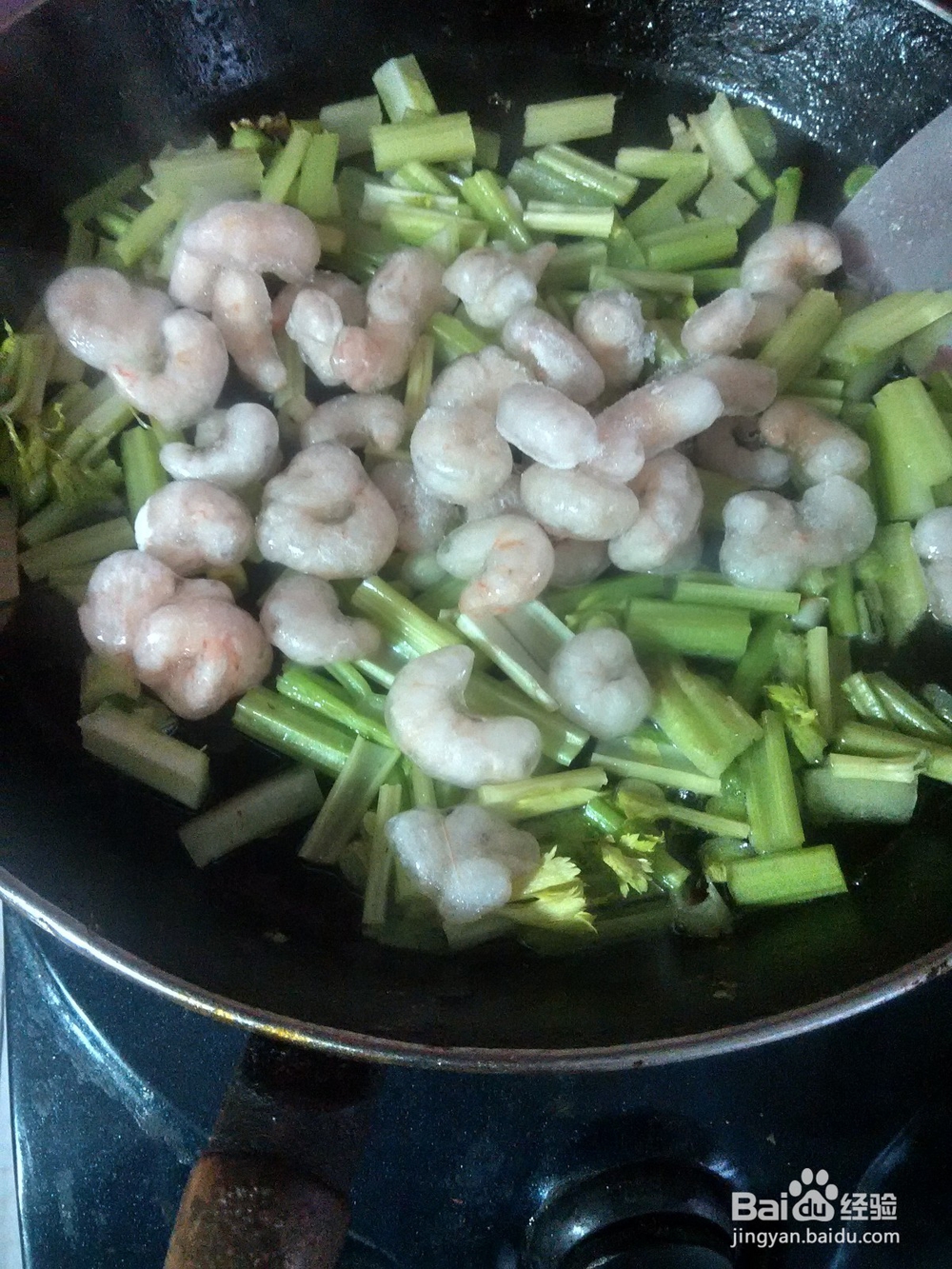 快炒菜之芹菜炒虾仁