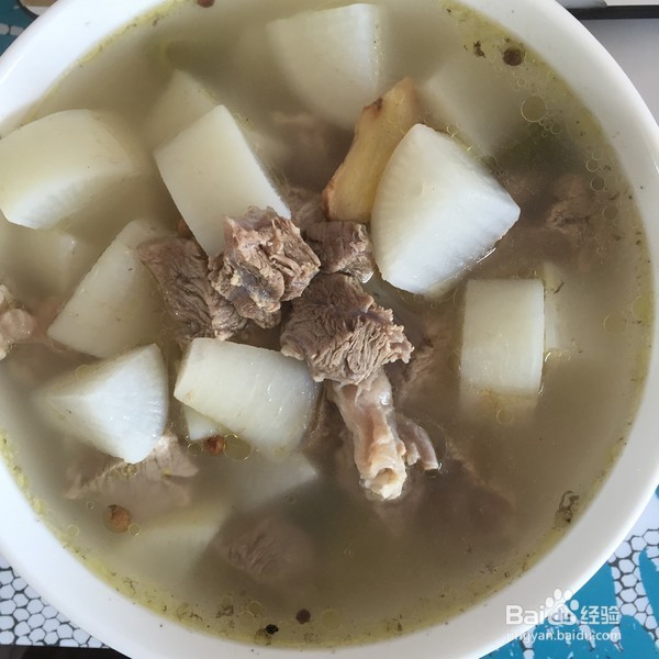 萝卜炖牛肉是如何制作的