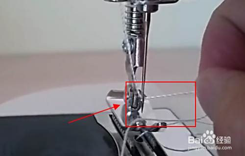 缝纫机如何穿针引线