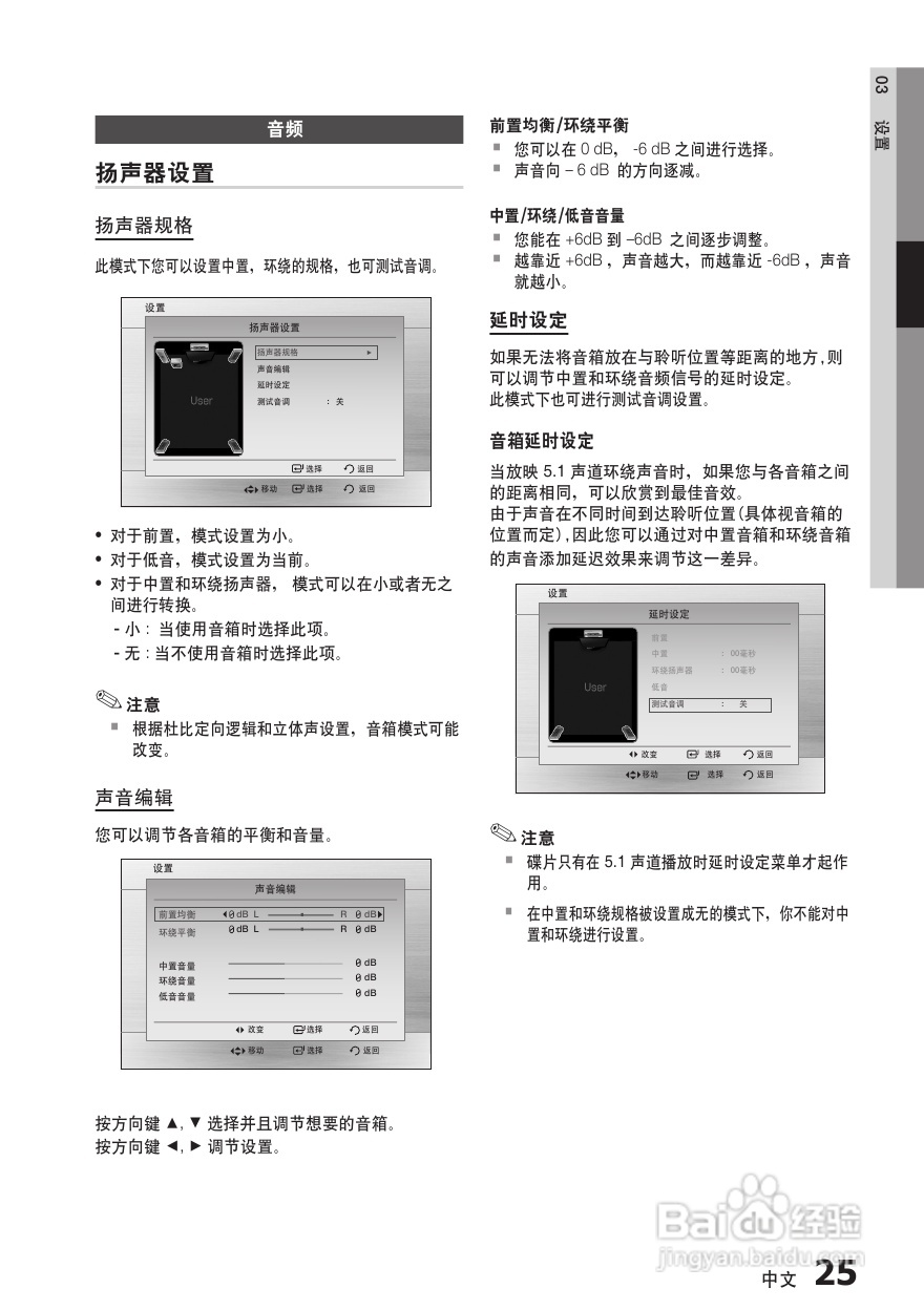 三星HT-E455K家庭影院使用说明书:[2]