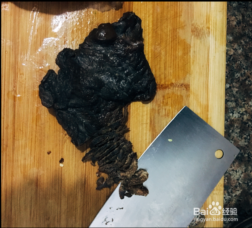 腊牛肉爆炒四季豆