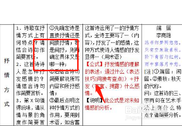 高中语文答题小技巧