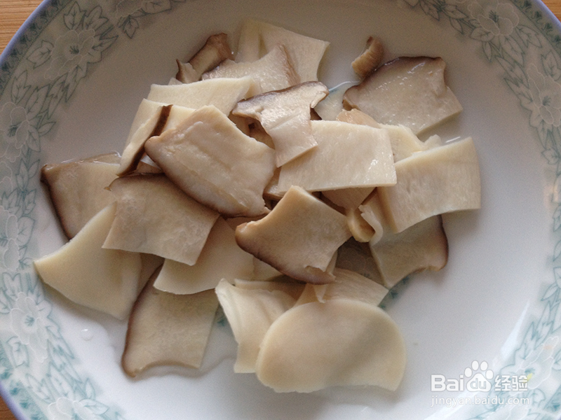 蚝油鲍菇炒肉片的做法