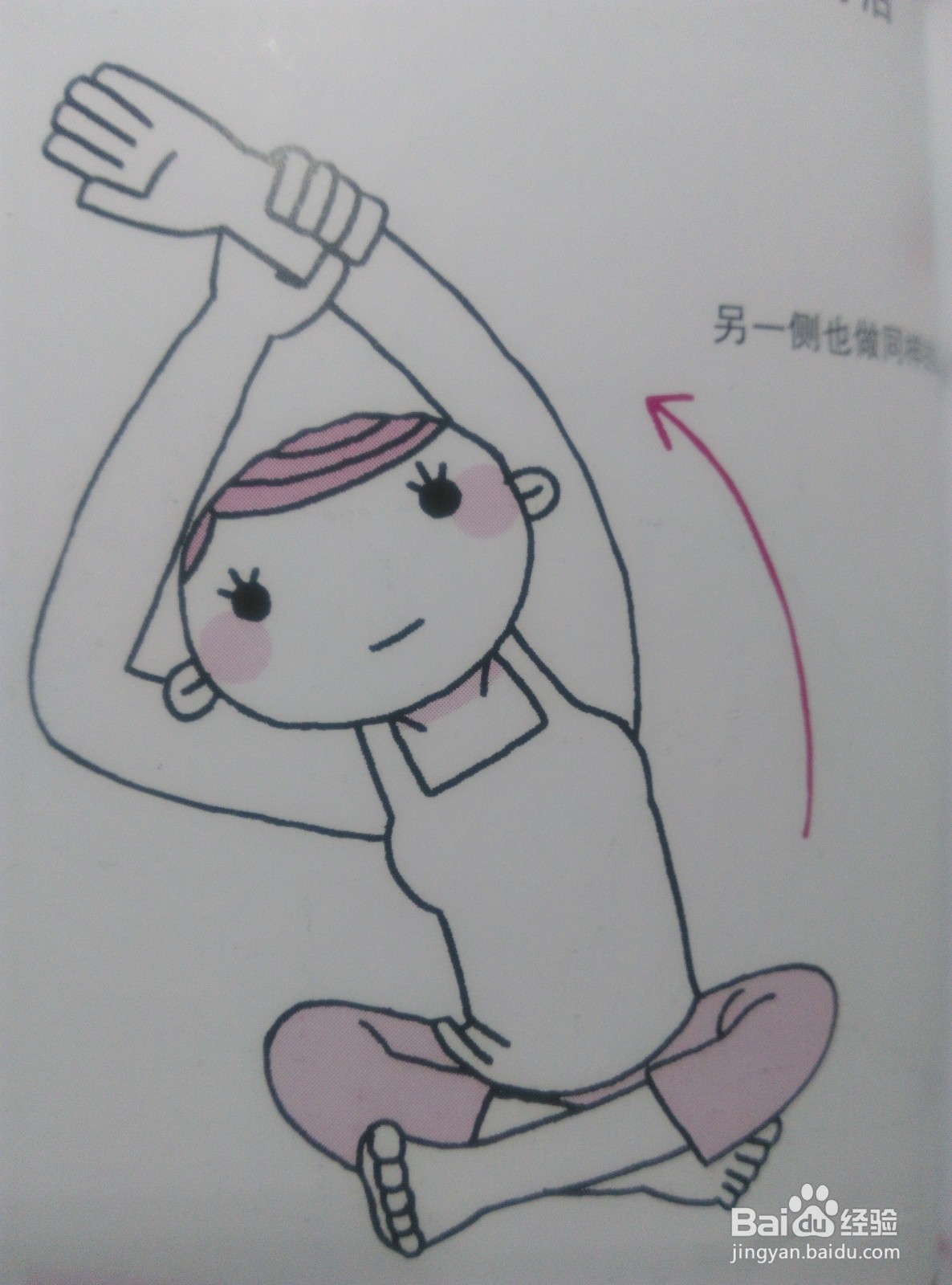 肩部和肋腹部伸展运动怎么做