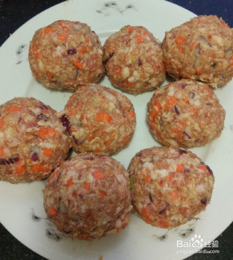 四喜丸子如何制作